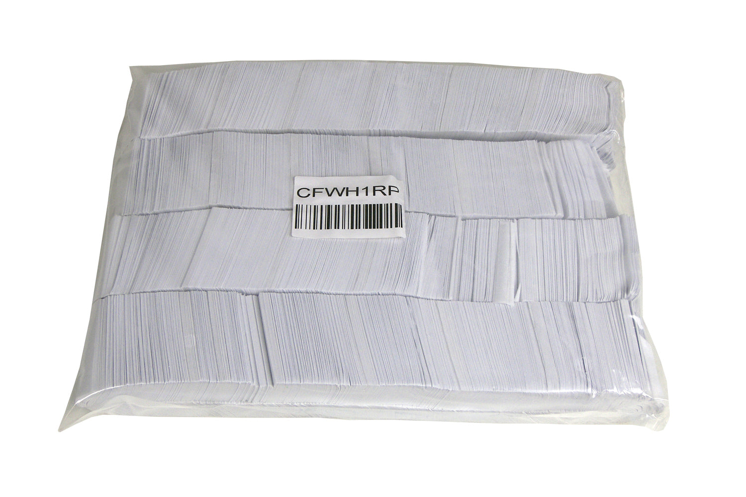 CFWH1RP - White Paper Confetti - 1 kg