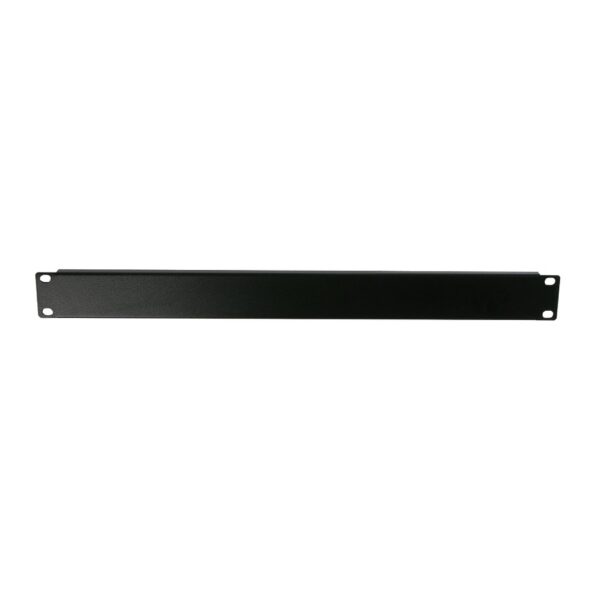 R1268/1UK Penn 1U Rack Panel Steel Black