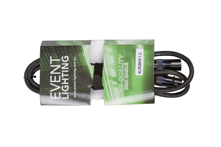 Event Lighting XLR5M5F 5-pin DMX Cable (1.5m)