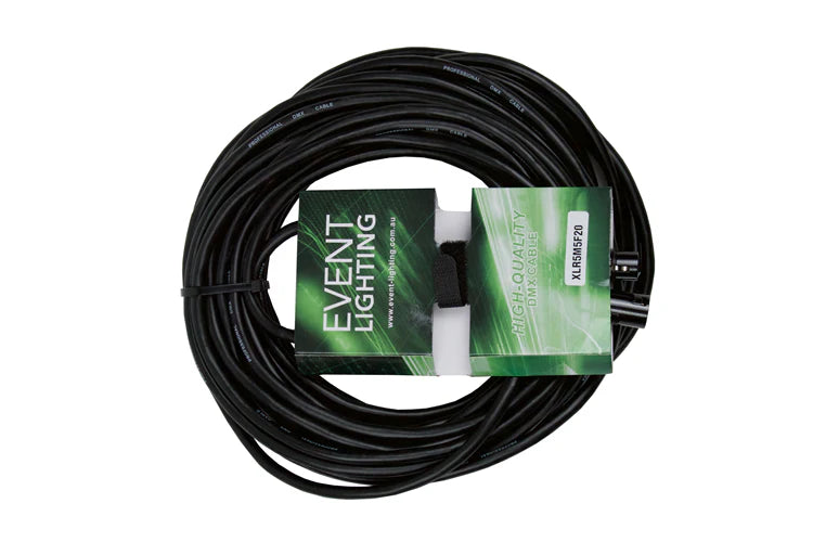 Event Lighting XLR5M5F 5-pin DMX Cable (20m)
