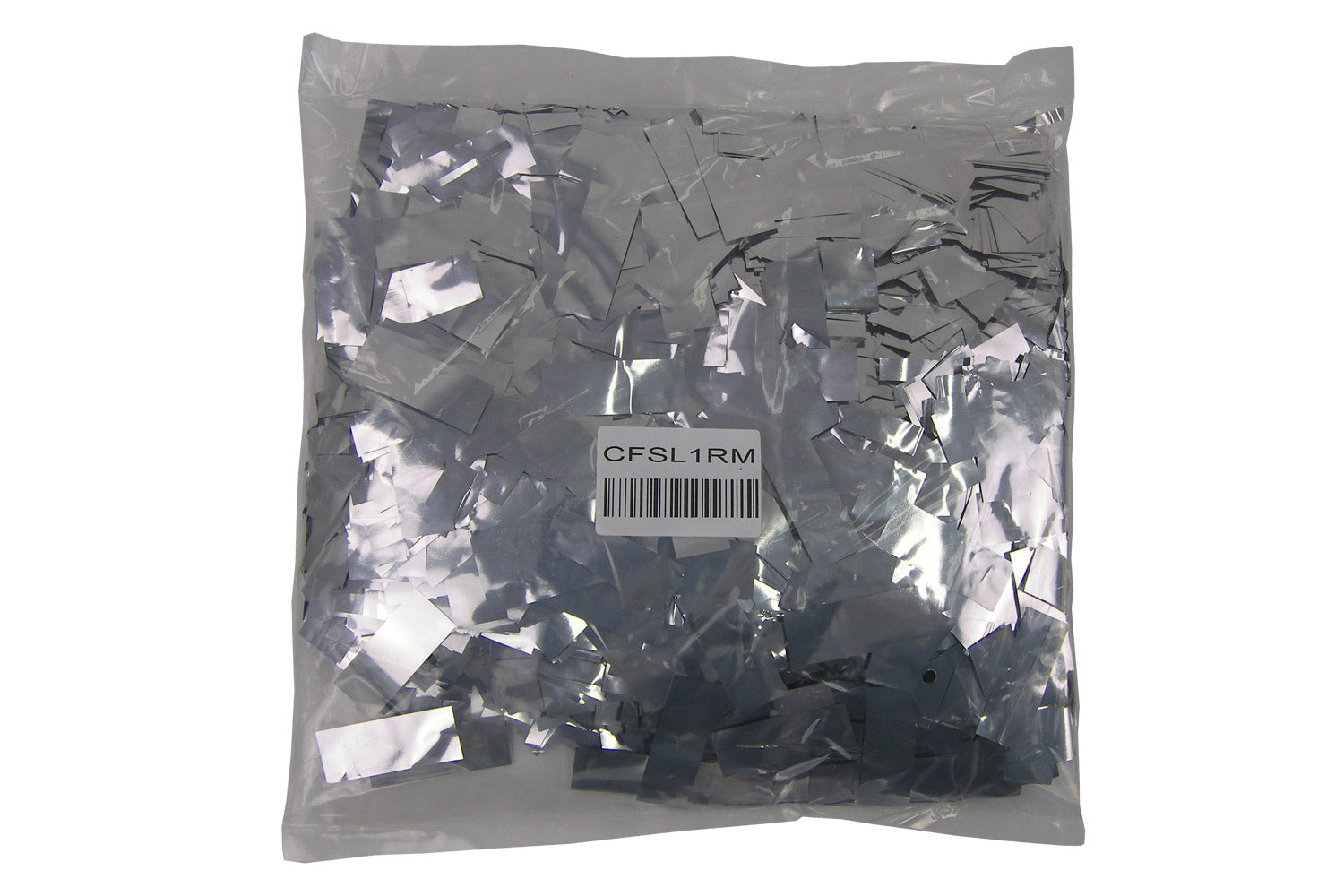 CFSL1RM - Metallic Silver Confetti
